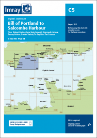 Imray Chart C5 Bill of Portland to Salcombe Harbour