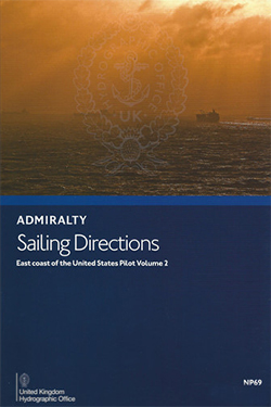 NP69 Admiralty Sailing Directions East Coast of the United States Pilot Vol. 2