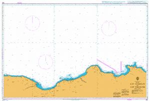 252 - Mediterranean Sea Algeria Cap Corbelin to Cap Takouch