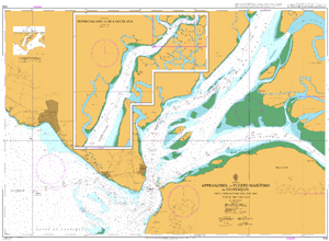 509 - Ecuador Approaches to Puerto Maritimo de Guayaquil including Estero Salado and Canal de Cascajal