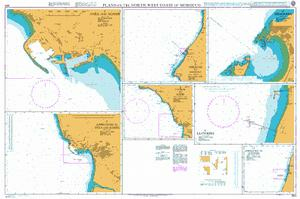 863 - Plans on the North West Coast of Morocco