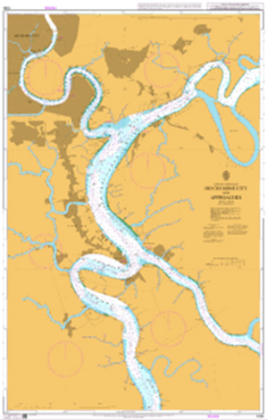 1036 - Vietnam South Coast Ho Chi Minh City and Approaches