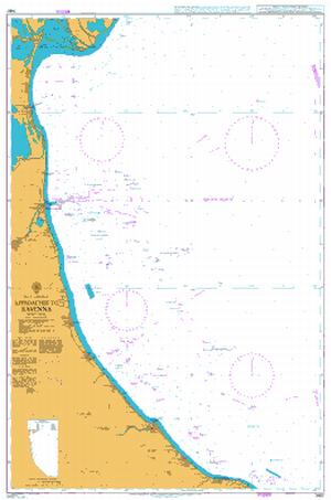 1467 - Italy East Coast Approaches to Ravenna