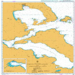 1556 - Greece East Coast Voreios Evvoikos Kolpos and Approaches to Volos