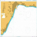 1850 - Mediterranean Sea Spain South Coast Approaches to Malaga