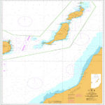 1862 - North Atlantic Ocean Islas Canrias Lanzarote to Cabo Bojador