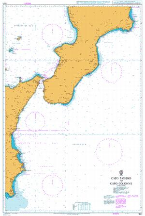 1941 - Italy Capo Passero to Capo Colonne