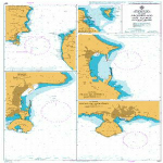 1957 - Harbours in the Arquipelago Dos Acores (Central Group)