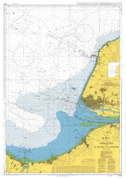 2146 - France North Coast Approaches to Le Havre and Antifer