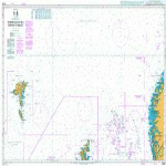 2182d - North Atlantic Ocean Norwegian Sea Foroyar to Bergen
