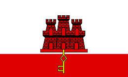 Gibraltar Flag 1.5 Yard