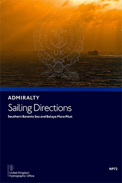 NP72 Admiralty Sailing Directions Southern Barents Sea and Beloye More Pilot