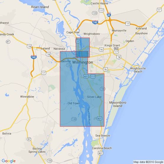 3688 - Cape Fear River and Approaches including Wilmington