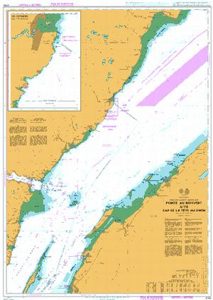 4782 - Fleuve Saint-Laurent/St Lawrence River Ile du Bix au/to Cap de la Tete au Chien