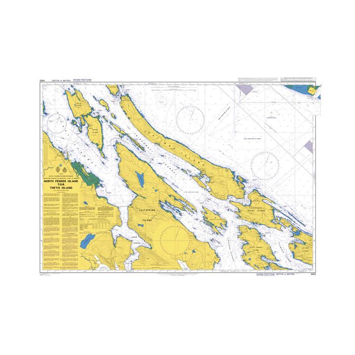 4955 - Strait of Georgia North Pender Island to /A Thetis Island