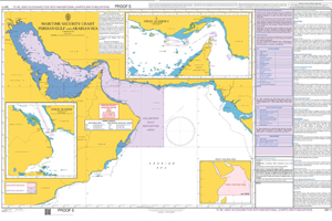 Q6111 - Maritime Security Chart Persian Gulf and Arabian Sea