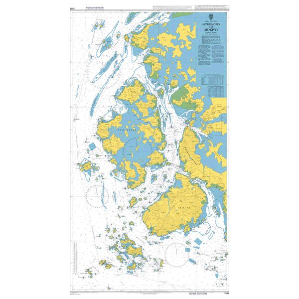 3928 - Korea West Coast Approaches to Mokp'o