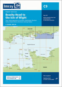 Imray Chart C9 Beachy Head to Isle of Wight
