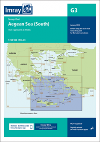 Imray Chart G3 Aegean Sea (South)