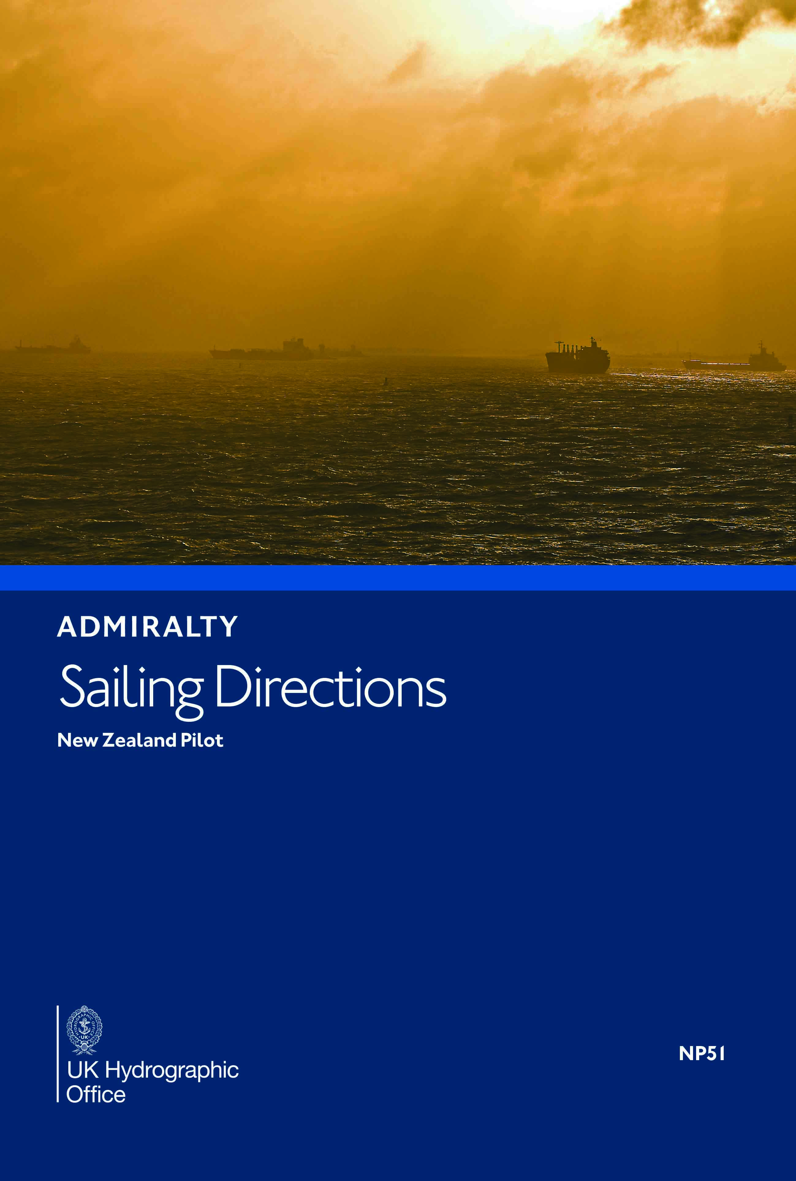 NP51 Admiralty Sailing Directions New Zealand Pilot