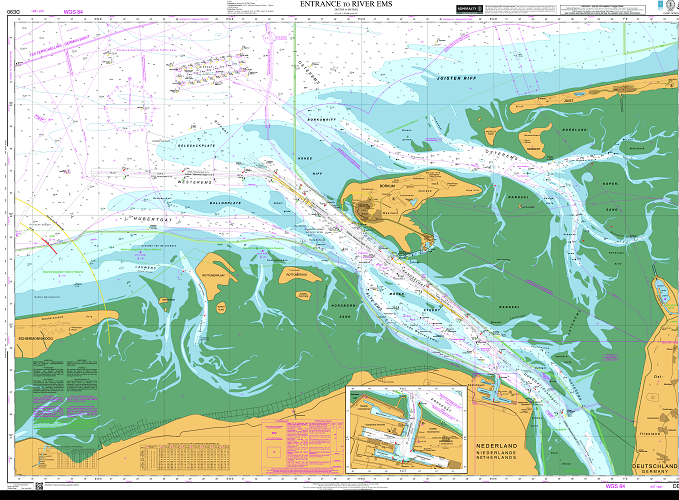 DE90 - Germany Entrance to River Ems