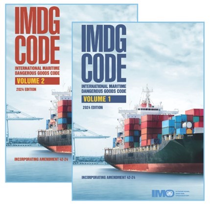 IMDG Code 2024 Edition (inc Amdt 42-24) Book (2 Vols)