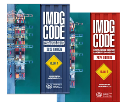 IMDG Code 2026 Edition (inc Amdt 43-26) Book (2 Vols) - DIGITAL VERSION ONLY