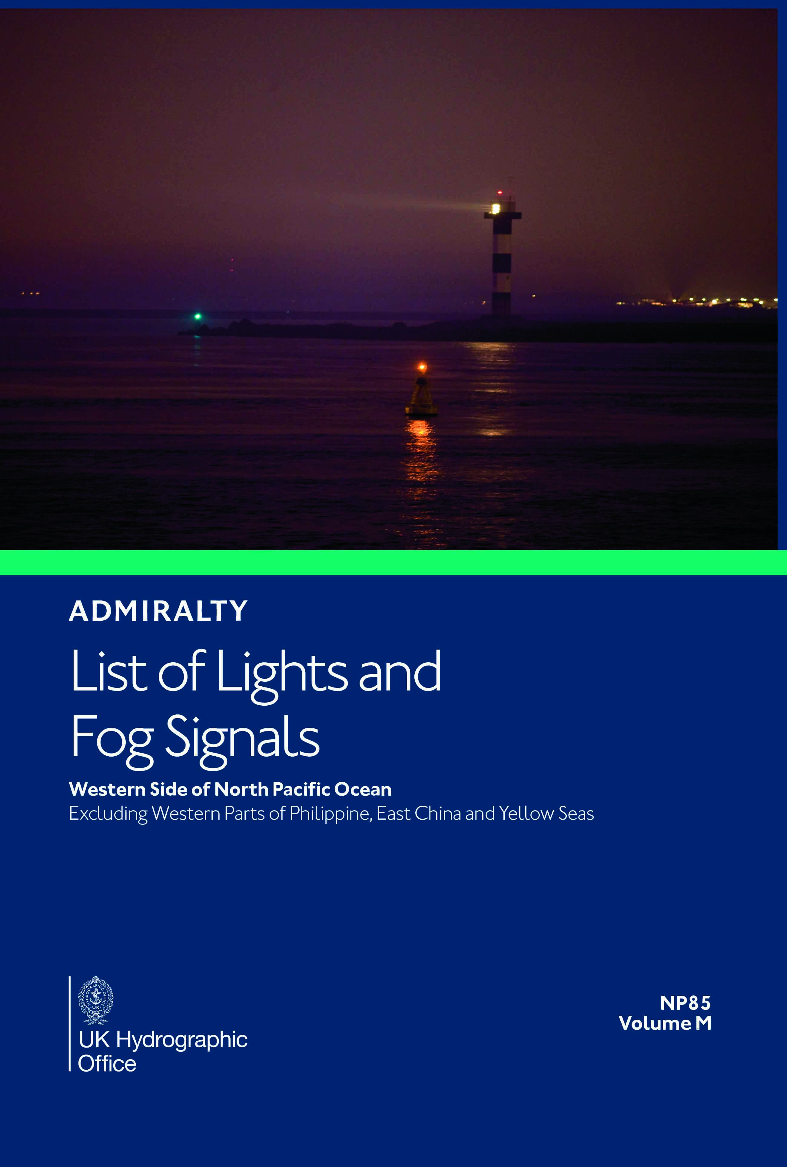 NP85 List of Lights and Fog Signals Vol M