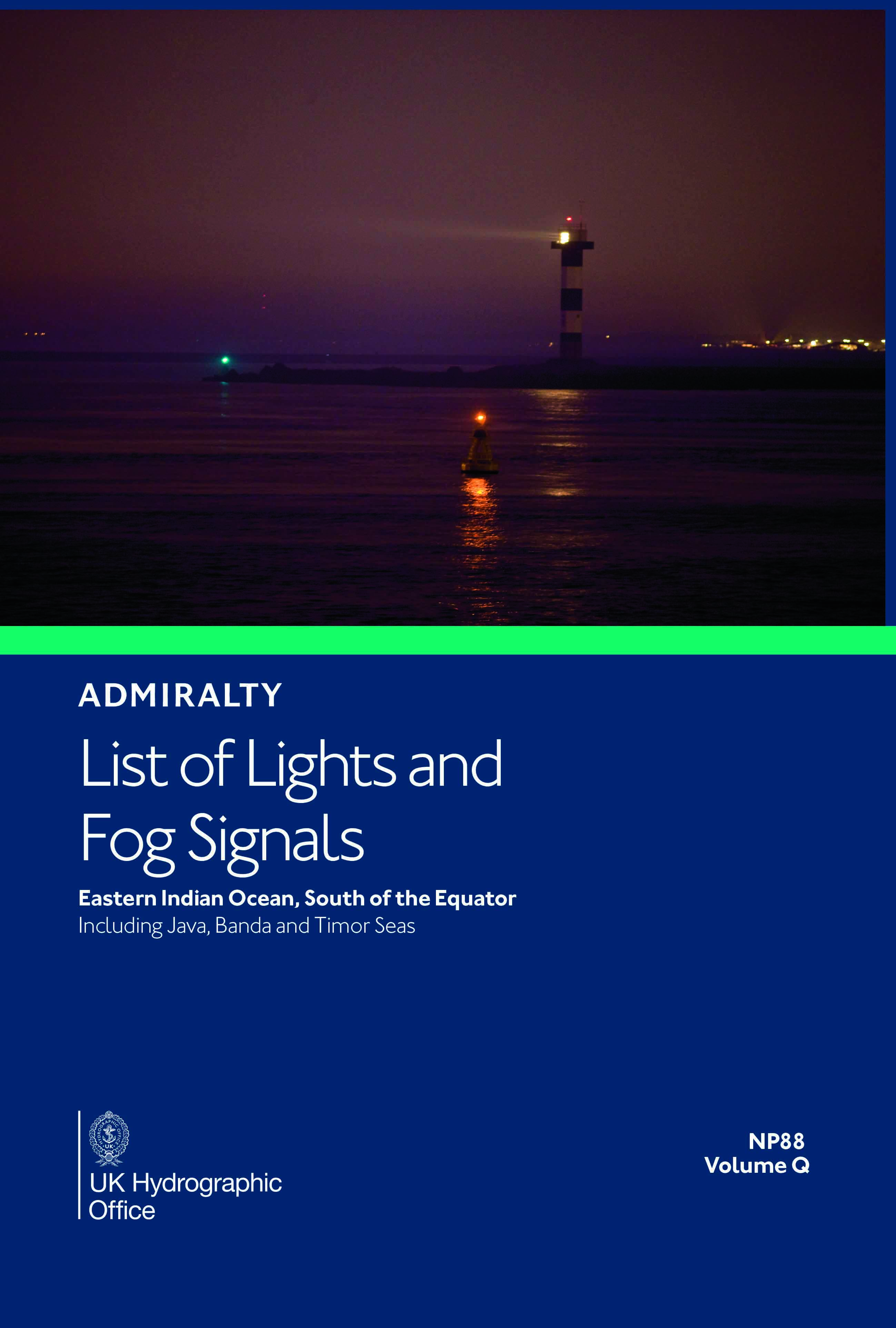 NP88 List of Lights and Fog Signals Volume Q