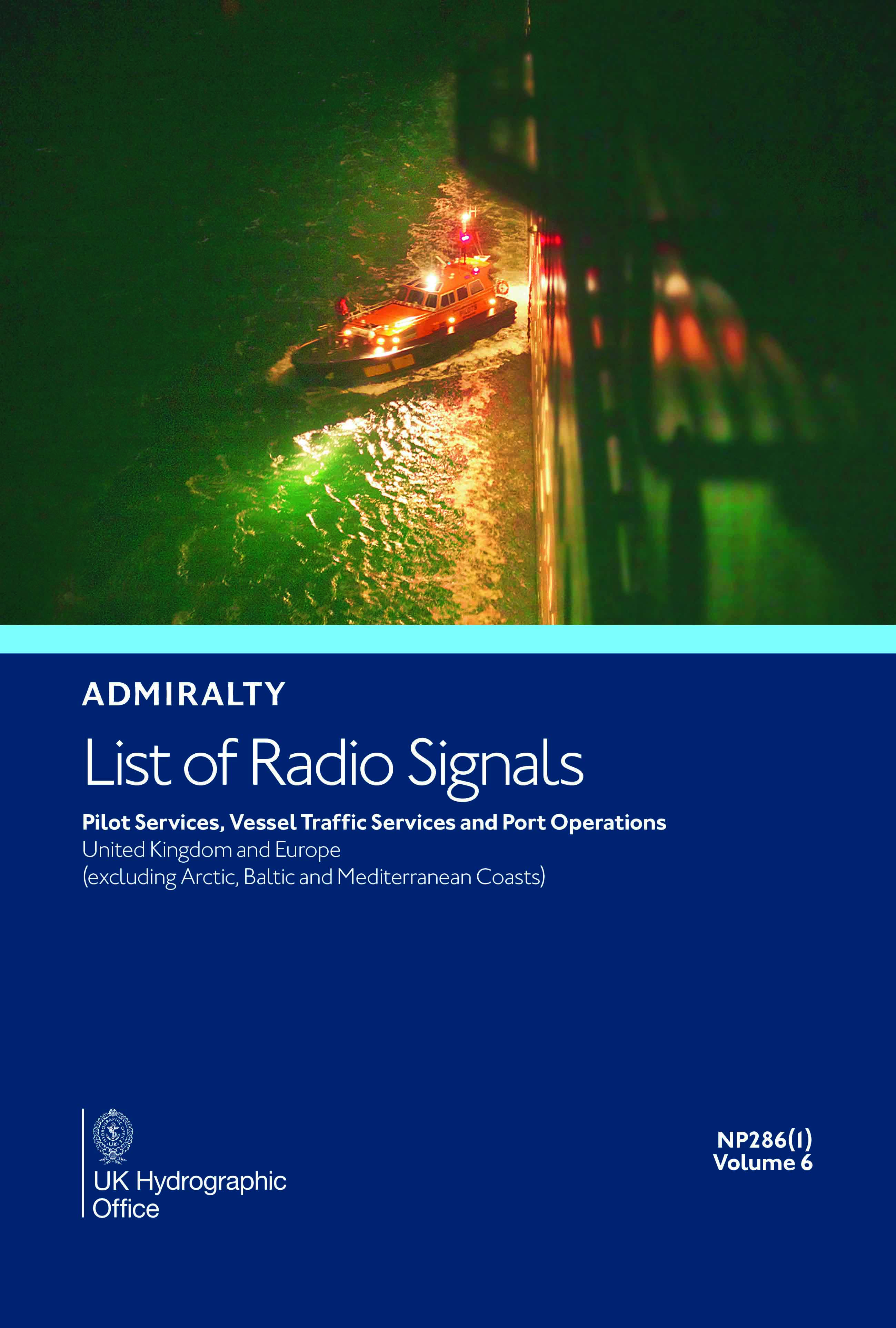 NP286(1) List of Radio Signals Vol. 6 Part 1