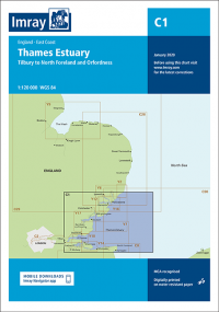 Imray Chart C1 Thames Estuary