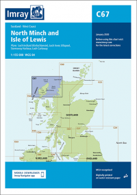 Imray Chart C67 North Minch and Isle of Lewis