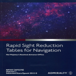 NP303 Admiralty Rapid Sight Reduction Tables for Navigation Vol 1