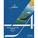 NP350(2) Admiralty Distance Tables Indian Ocean Vol 2