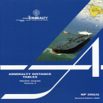 NP350(3) Admiralty Distance Tables Pacific Ocean Vol 3