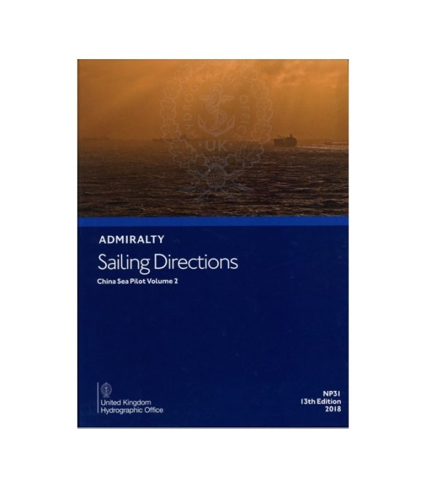 NP31 Admiralty Sailing Directions China Sea Pilot Volume 2