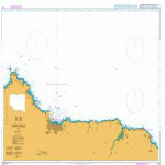 Admiralty Chart 1153 Approaches to Gijon