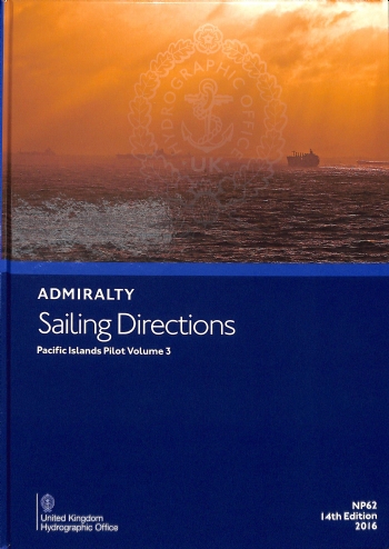 NP62 Admiralty Sailing Directions Pacific Islands Pilot Vol. 3