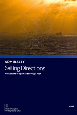NP67 Admiralty Sailing Directions West Coasts of Spain and Portugal Pilot