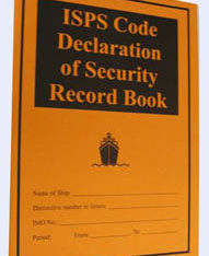 ISPS Code Security Declaration Log Book