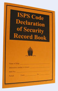 ISPS Code Security Declaration Log Book