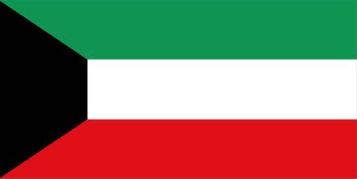 Kuwait Flag (Sewn)