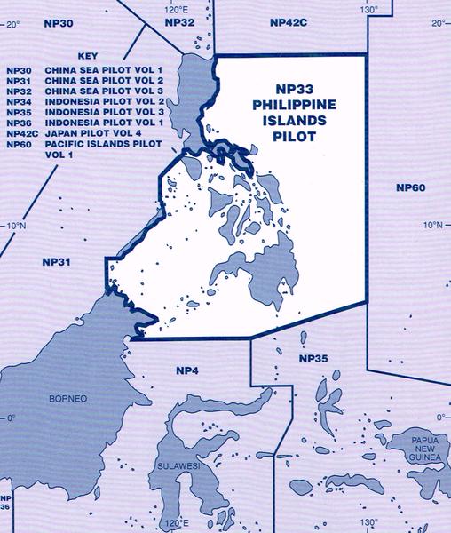 NP33 Admiralty Sailing Directions Philippine Island Pilot