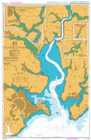 Falmouth Harbour Chart