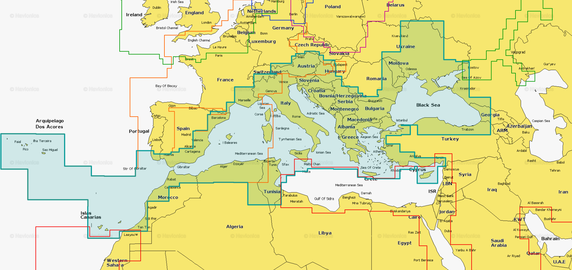 Navionics Classic Charts For Sale