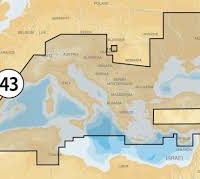 Navionics 43XG Mediterranean & Black Sea