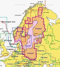 Navionics Baltic Sea EU644L