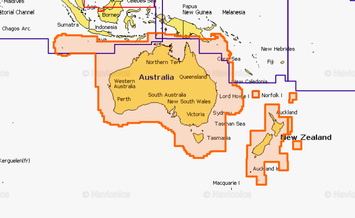 Navionics Charts Australia