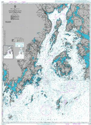 Nautical Chart Penobscot Bay Maine