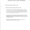 MCA Official Log Book Part 1